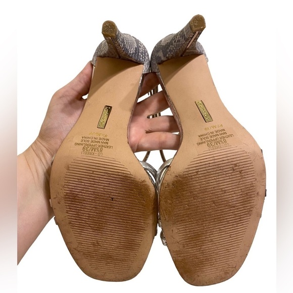 LOUISE Et Cie snakeskin embossed women’s heels size 8 1/2 - Picture 8 of 10